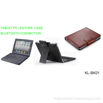 Bluetooth Keyboard Leather Case for iPad1- (KL-BK01)